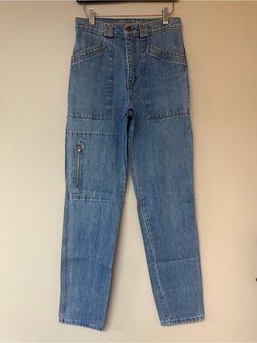Vintage Gino Capelli Utility Style Straight Leg Jeans